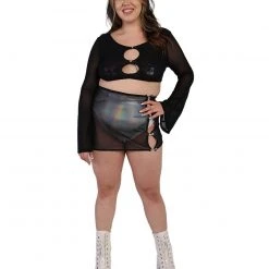 OhYes Tops Drive U Crazy Cut Out Top 18 OhYes Tops Drive U Crazy Cut Out Top