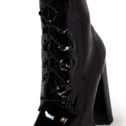 DDK Footwear Inc Boss Babe Chunky Heel Boots