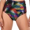 OhYes Carnival Cobra High Waisted Booty Shorts Bottoms