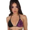 Day G Tops Break The Matrix Splice Wrap Around Bikini Top