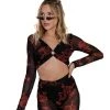 Bear Dance Breath Of Fire O-Ring Mesh Top Clothing