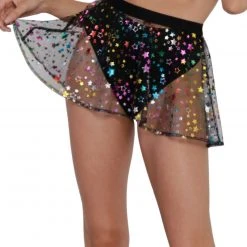 OhYes New Arrivals Star Bright Mesh Mini Skirt