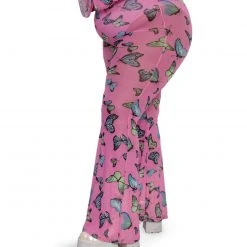 Cherry Mellow, Inc. Butterfly Groove Mesh Bell Bottoms 20 Cherry Mellow, Inc. Butterfly Groove Mesh Bell Bottoms