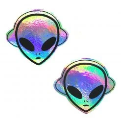 Accessories Neva Nude Kanye The Alien Super Holographic Pasties