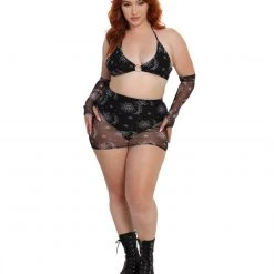 OhYes Celestial Cutie Mesh O-Ring Crop Top Clothing 18 OhYes Celestial Cutie Mesh O-Ring Crop Top Clothing