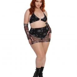 OhYes Celestial Cutie Mesh O-Ring Crop Top Clothing 21 OhYes Celestial Cutie Mesh O-Ring Crop Top Clothing