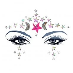 Neva Nude Star Of The Show Face Jewels Accessories