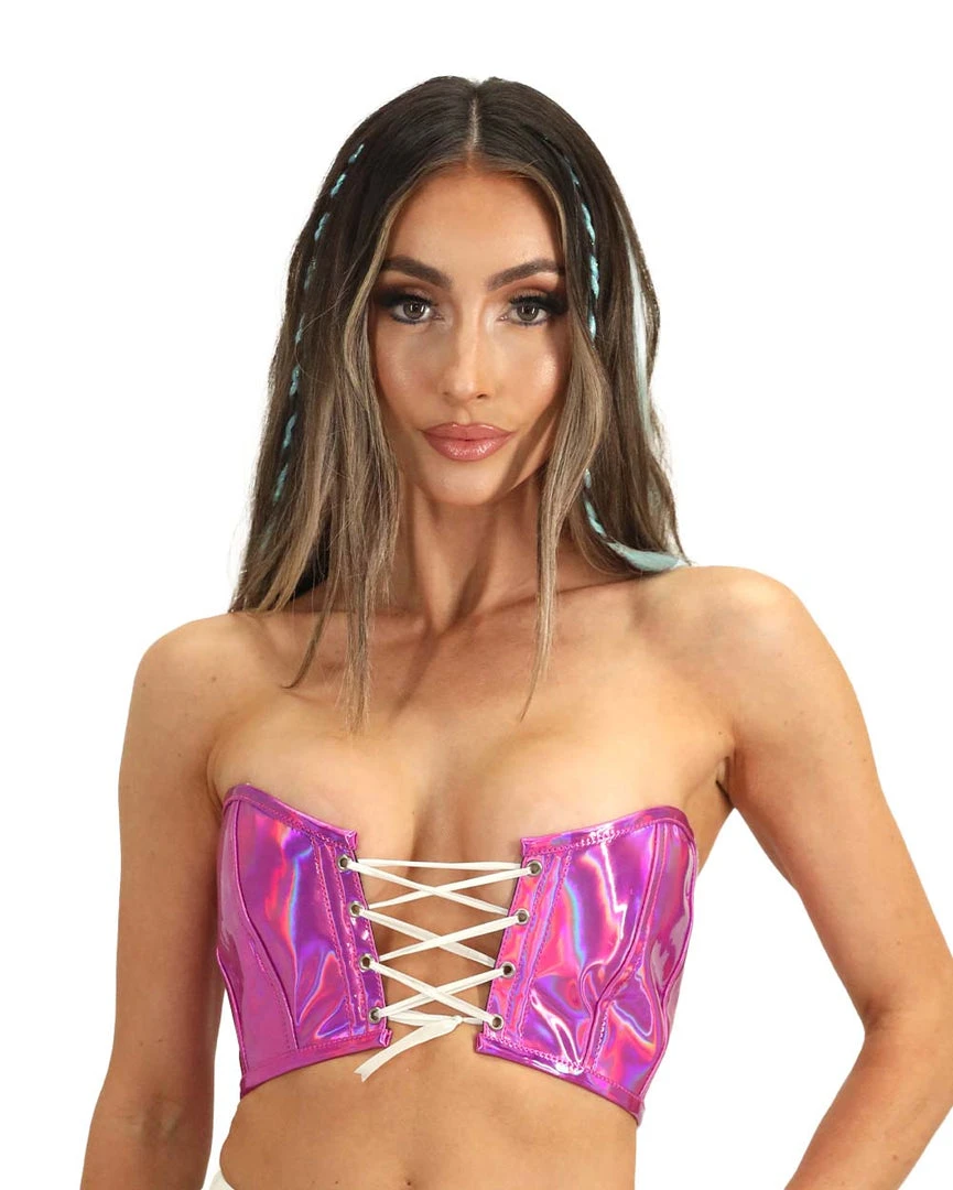 Daisy Corsets New Arrivals Can't Touch This Holo Bustier 1 Daisy Corsets New Arrivals Can't Touch This Holo Bustier