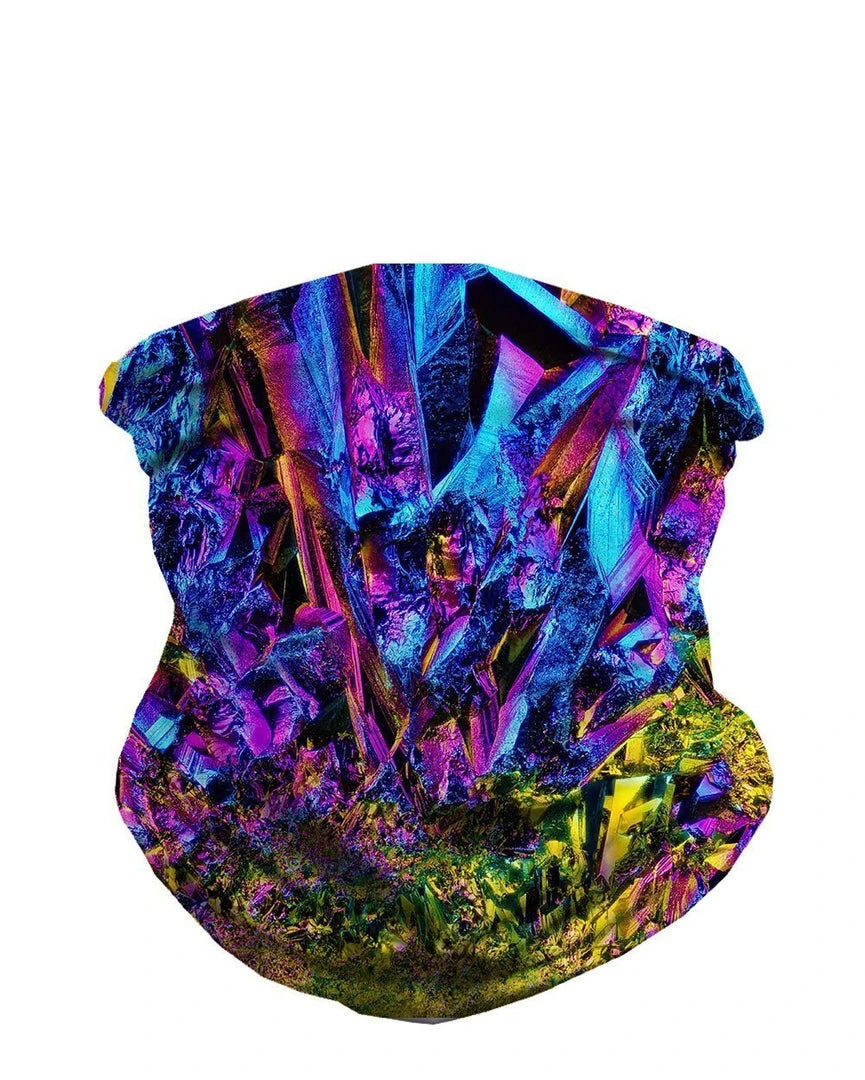 INTO THE AM Cave Crystals Seamless Mask Bandana Masks & Bandanas 1 INTO THE AM Cave Crystals Seamless Mask Bandana Masks & Bandanas