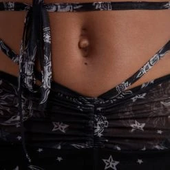 OhYes Celestial Cutie Mesh Bell Bottoms