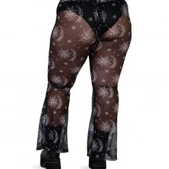 OhYes Celestial Cutie Mesh Bell Bottoms