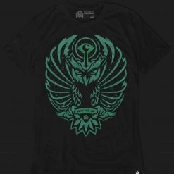 INTO THE AM Chakra Owl Glow-in-the-Dark Tee