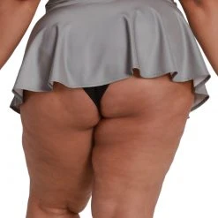 OhYes Clothing Charge Of Light Reflective Skater Skirt