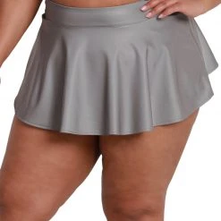 OhYes Clothing Charge Of Light Reflective Skater Skirt