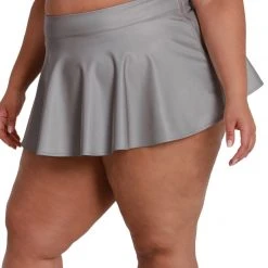 OhYes Clothing Charge Of Light Reflective Skater Skirt