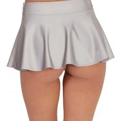 OhYes Clothing Charge Of Light Reflective Skater Skirt