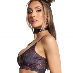 Cherry Mellow, Inc. Circuit Board Speed Clasp Crop Top 9 Cherry Mellow, Inc. Circuit Board Speed Clasp Crop Top