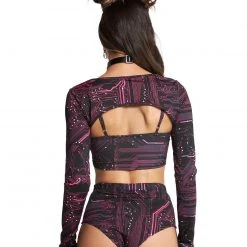 Cherry Mellow, Inc. Circuit Board Ultra Crop Top 10 Cherry Mellow, Inc. Circuit Board Ultra Crop Top