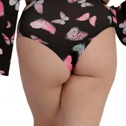 Cherry Mellow, Inc. Cloudy Butterfly Dreamz Hi-Waist Bottoms Clothing