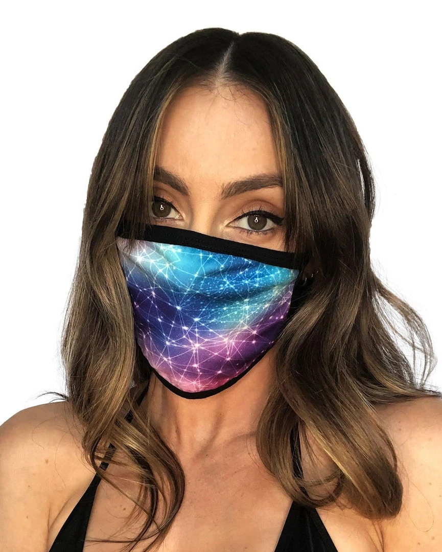 INTO THE AM Constellations Face Mask Masks & Bandanas 1 INTO THE AM Constellations Face Mask Masks & Bandanas