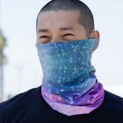 INTO THE AM Masks & Bandanas Constellations Seamless Mask Bandana