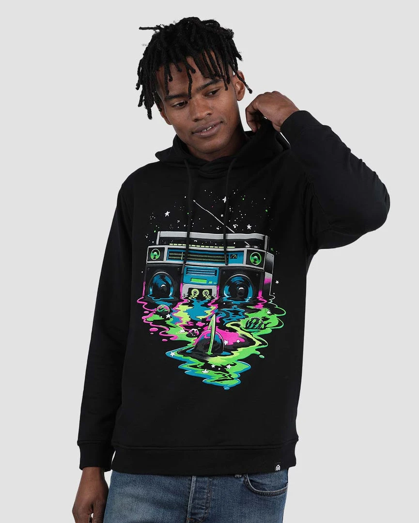 INTO THE AM Cosmic Beats Hoodie Men 2 INTO THE AM Cosmic Beats Hoodie Men