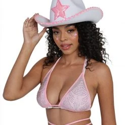 Banjul Tops Cowgirl Cutie Rhinestone-Studded Top