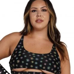 Dippin Daisies Tops Crazy Daisy Reflective Cut Out Top