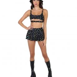 Dippin Daisies Tops Crazy Daisy Reflective Cut Out Top