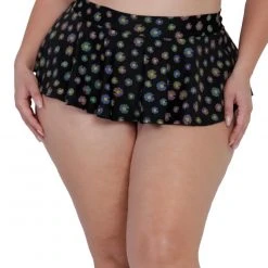 Dippin Daisies Bottoms Crazy Daisy Reflective Skater Skirt