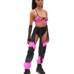 Hot & Delicious Black Bead Cue The Applause Speed Clasp Chaps 13 Hot & Delicious Black Bead Cue The Applause Speed Clasp Chaps