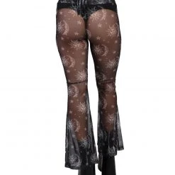 OhYes Celestial Cutie Mesh Bell Bottoms