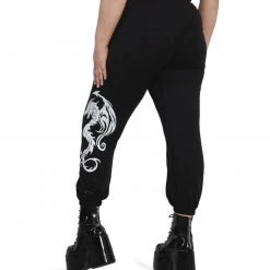 Rock & Rose Clothing Dare Me 2 Dragon Glow In The Dark Joggers