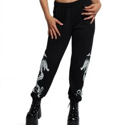 Rock & Rose Clothing Dare Me 2 Dragon Glow In The Dark Joggers