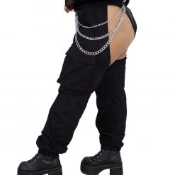 Hot & Delicious Black Bead Clothing Darkest Hours Chain Chaps 15 Hot & Delicious Black Bead Clothing Darkest Hours Chain Chaps