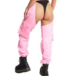 Hot & Delicious Black Bead Day Tripper Speed Clasp Chaps