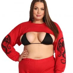 Rock & Rose New Arrivals Dead End Dragon Ultra Crop Top 17 Rock & Rose New Arrivals Dead End Dragon Ultra Crop Top