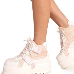 Demonia Believe Ur Galaxy Holo Boots