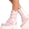 Shoes Demonia Cutie Pie Holo Platform Boots