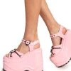Demonia Drive Me Crazy Wedge Sandals Shoes