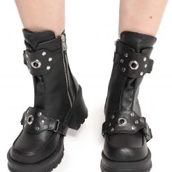 Demonia I Said What I Said Platform Boots