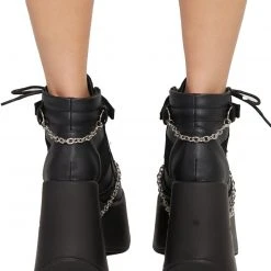 Shoes Demonia Lucky Star Wedge Boots