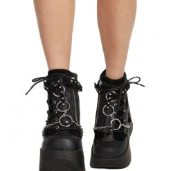 Shoes Demonia Lucky Star Wedge Boots