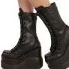 Demonia Through The Dark Vegan Leather Boots