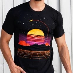 INTO THE AM Men Digital Space Tee