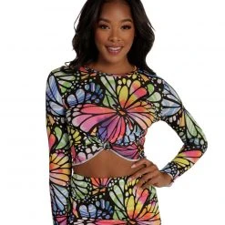 Rock & Rose Diva Moment Long Sleeve Top Tops