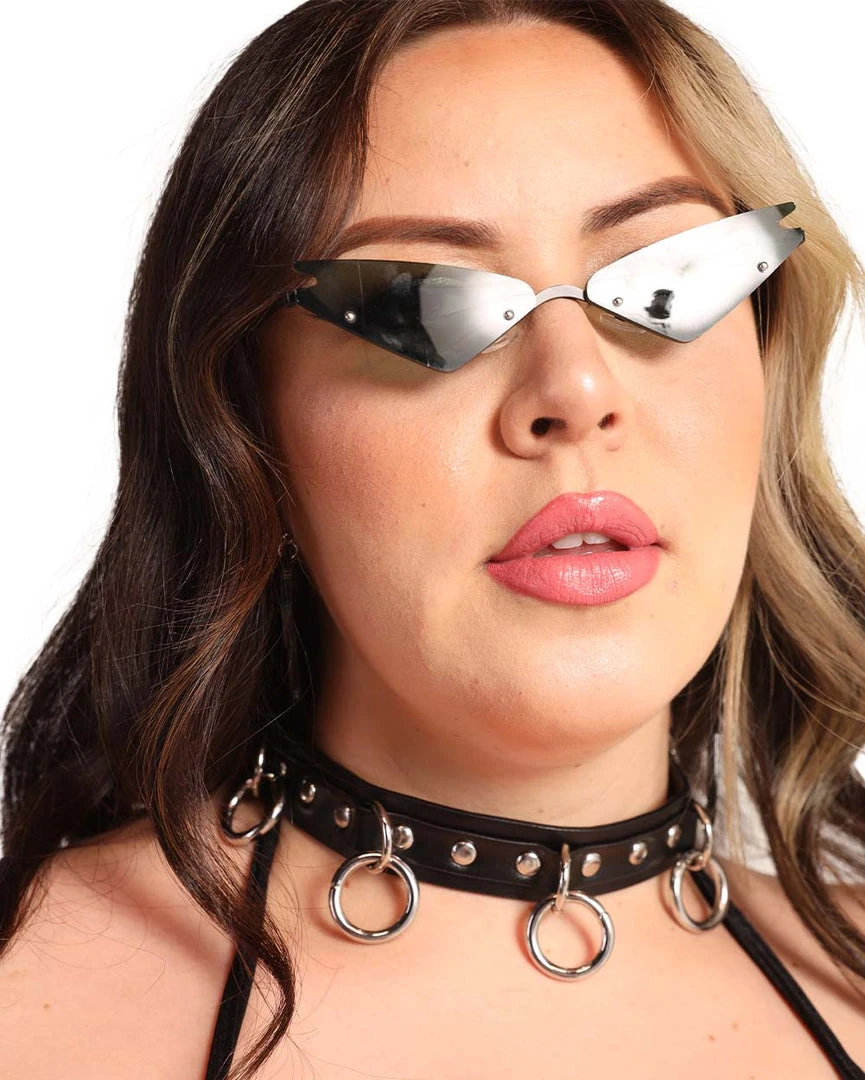 Accessories House Diva O-Ring Choker 2 Accessories House Diva O-Ring Choker