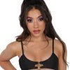 OhYes Double O-Ring Underboob Crop Top