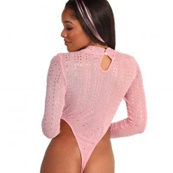 Hot & Delicious Black Bead Clothing Down If U Are Long Sleeve Bodysuit 9 Hot & Delicious Black Bead Clothing Down If U Are Long Sleeve Bodysuit
