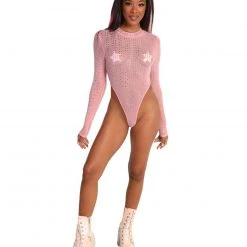 Hot & Delicious Black Bead Clothing Down If U Are Long Sleeve Bodysuit 7 Hot & Delicious Black Bead Clothing Down If U Are Long Sleeve Bodysuit